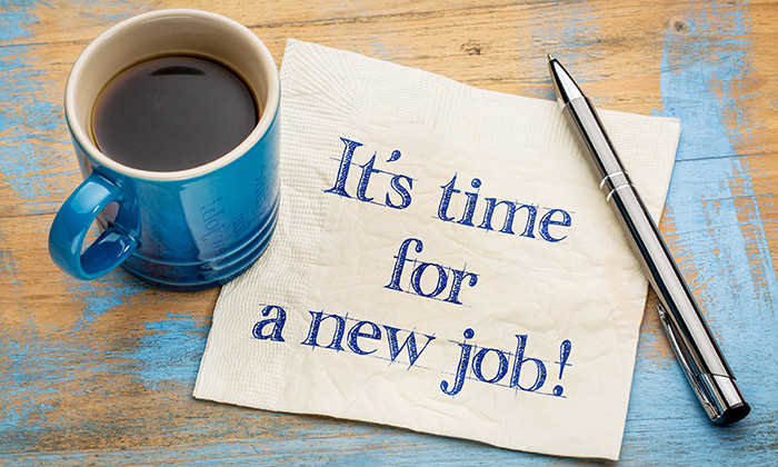 It is time for a new job!
